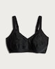 image 4 of F&F Floral Embroidered Full Cup Bra in Black