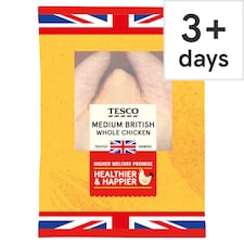 Tesco Medium Whole Chicken 1.3-1.7kg