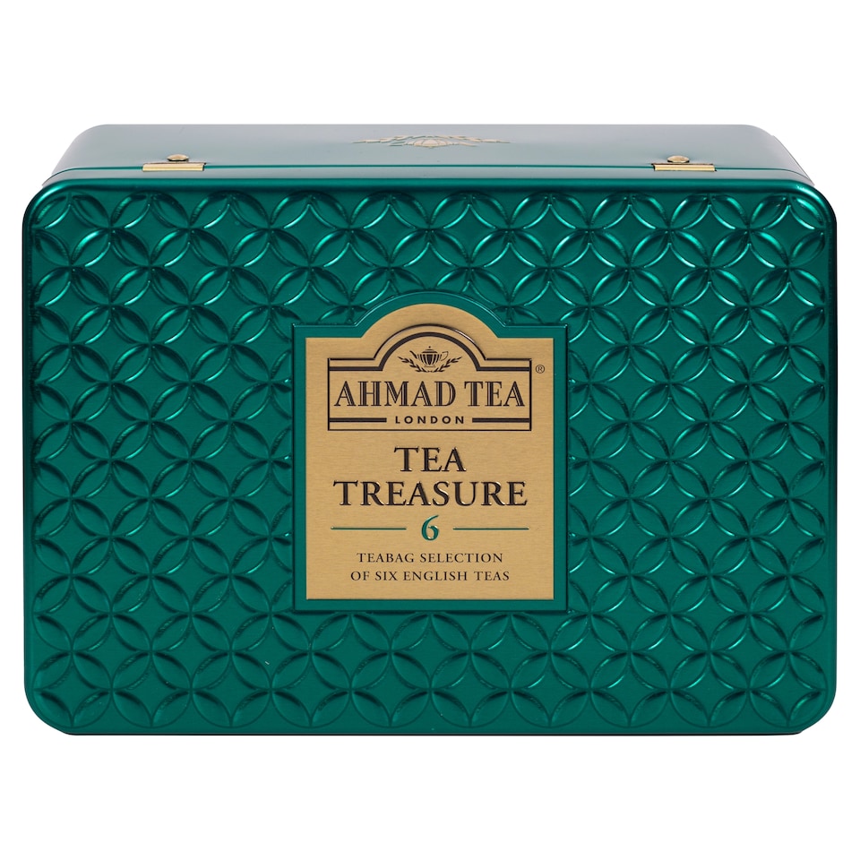 Ahmad Tea Tea Treasure výběr černých, zelených a aromatizovaných čajů 60 x 2g (120g)