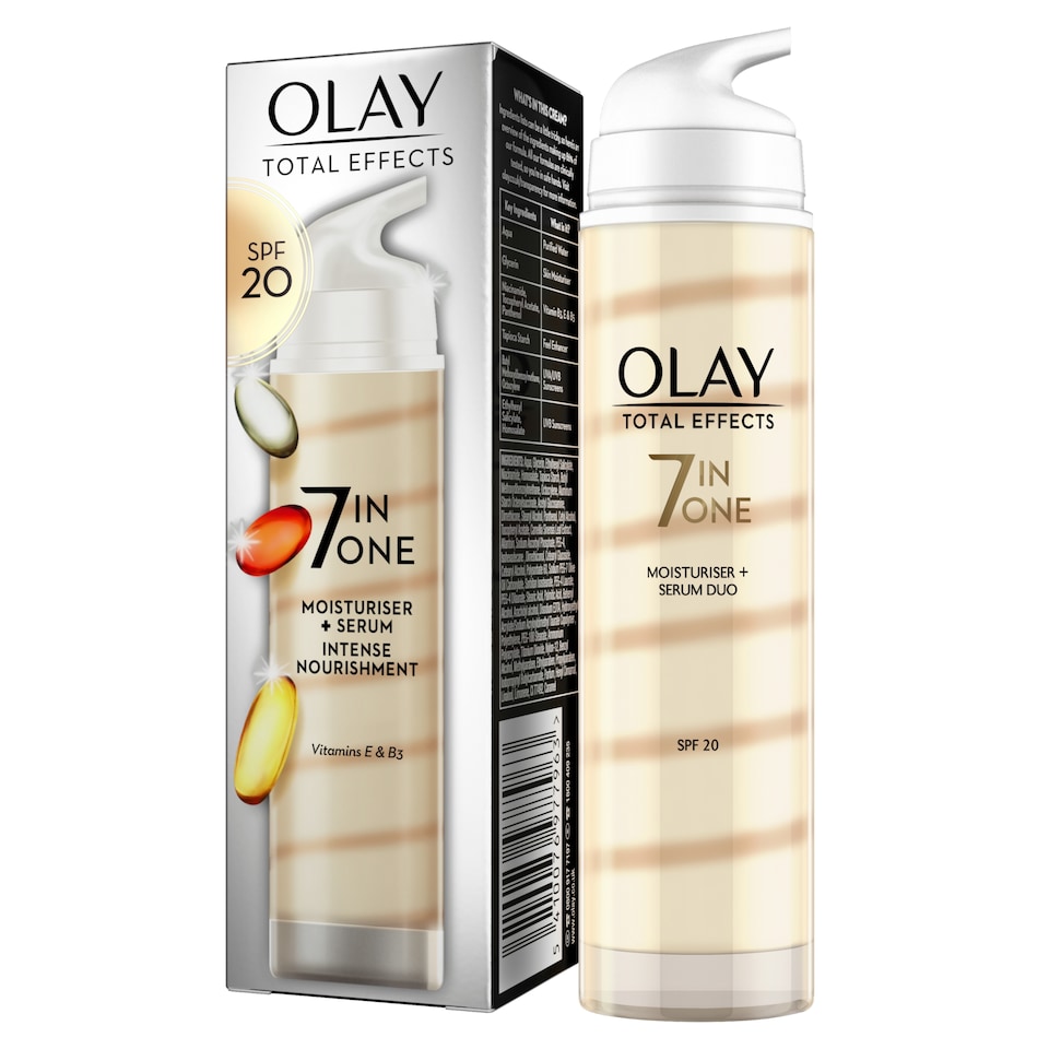 Olay Total Effects Moisturiser & Serum Spf20 40Ml