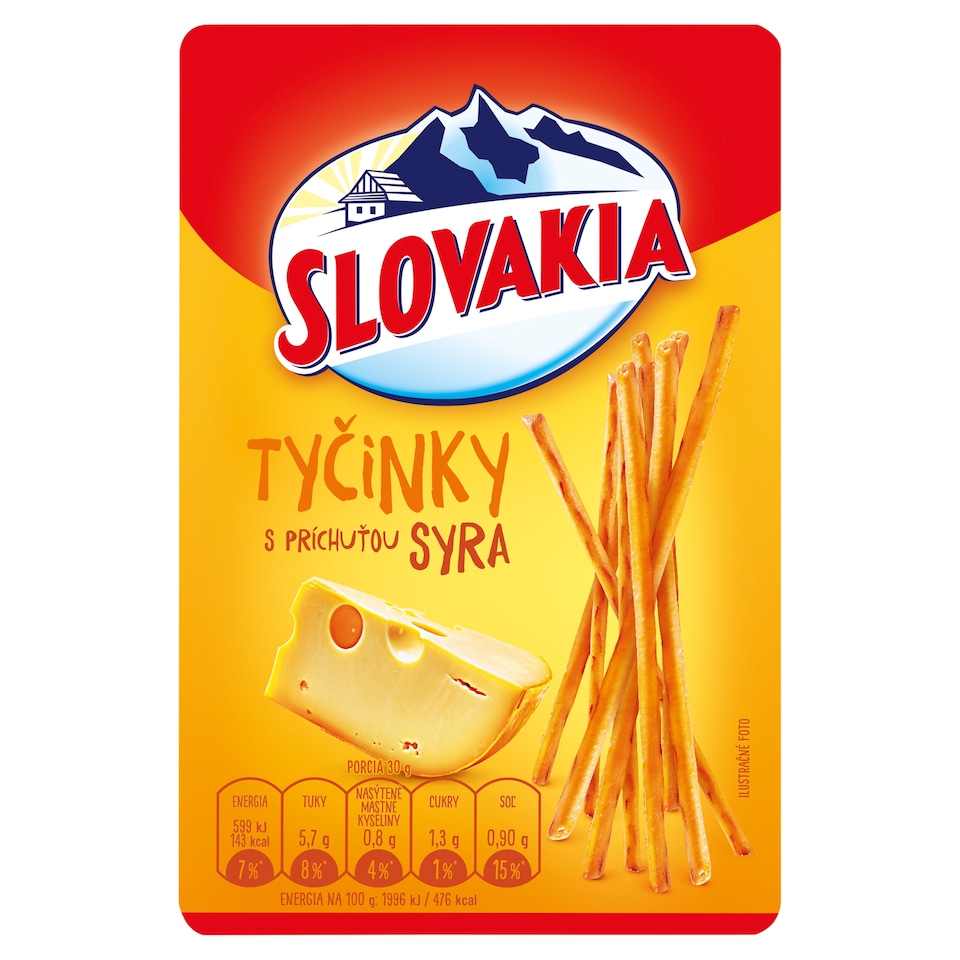 Slovakia Cheese-Flavored Sticks 80 g