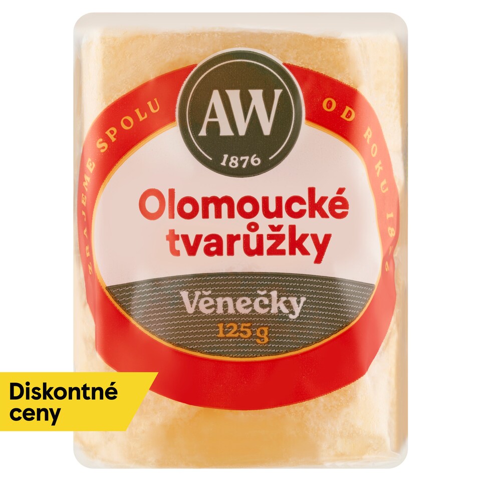A.W. Olomoucké tvarôžky venčeky 125 g