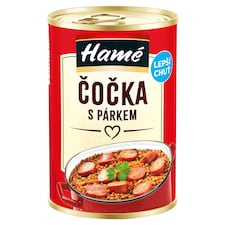 Hamé Čočka s párkem 400g