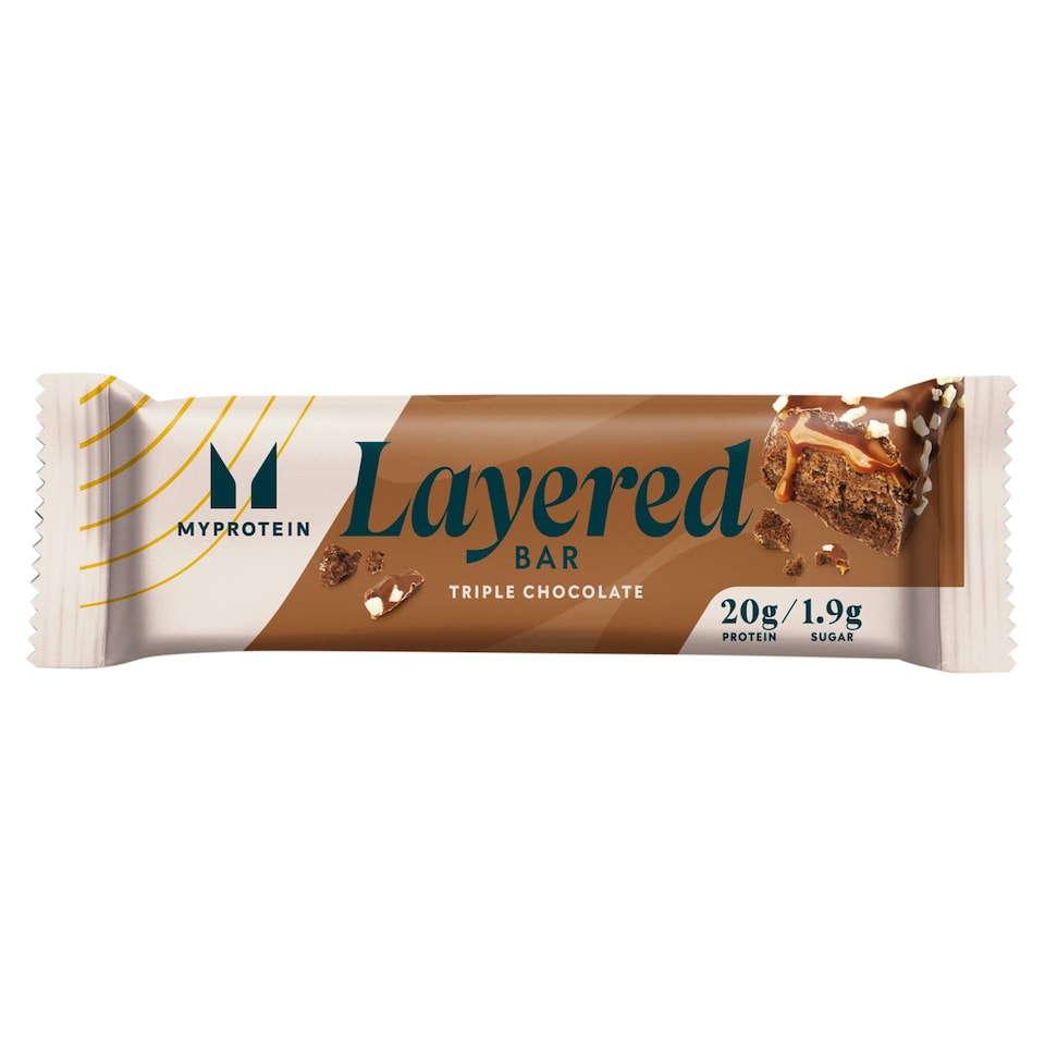 Myprotein Layered Protein Bar - Triple Chocolate Fudge 60g