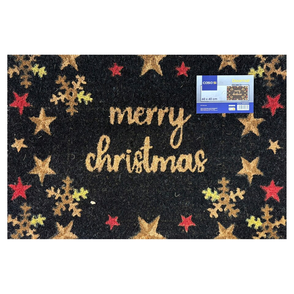 image 1 of Casa Si Christmas Doormat 40 x 60 cm