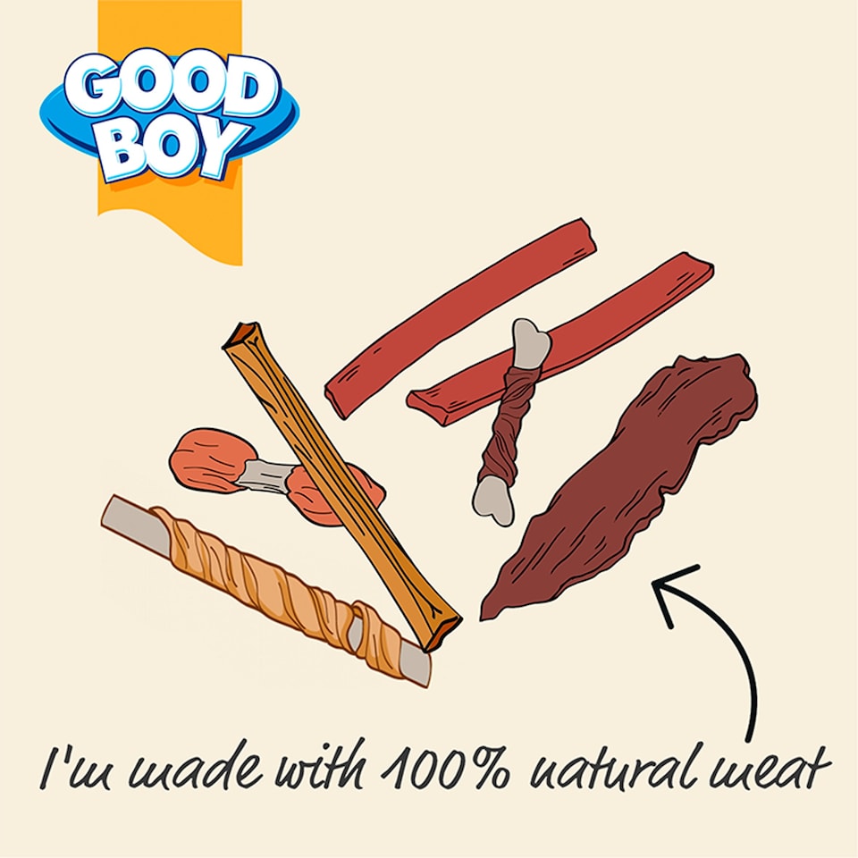 image 1 of Good Boy Wagtastic Meaty Variety Pack 300G
