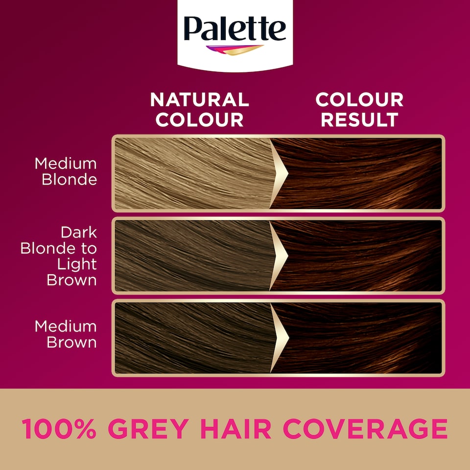 image 1 of Palette Deluxe Permanent Hair Dye - 5-68 Golden Chestnut