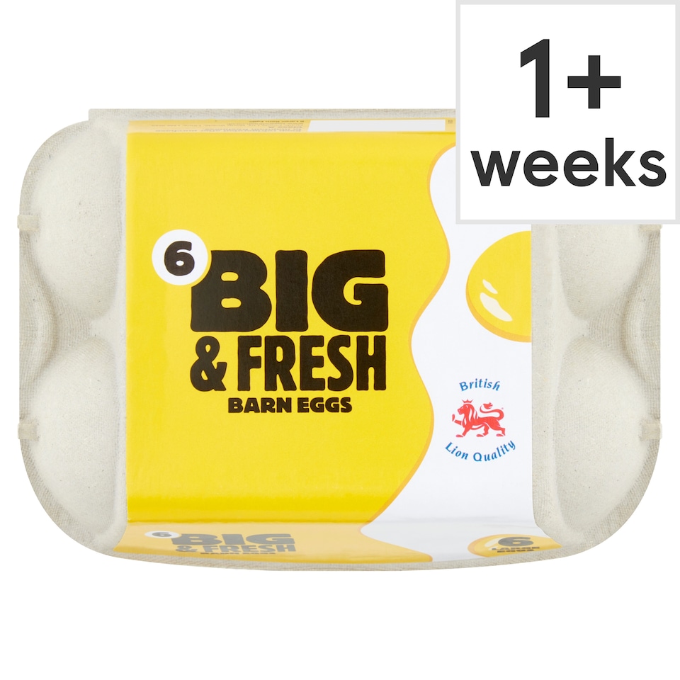 image 1 of Big & Fresh Barn Eggs 6 Large