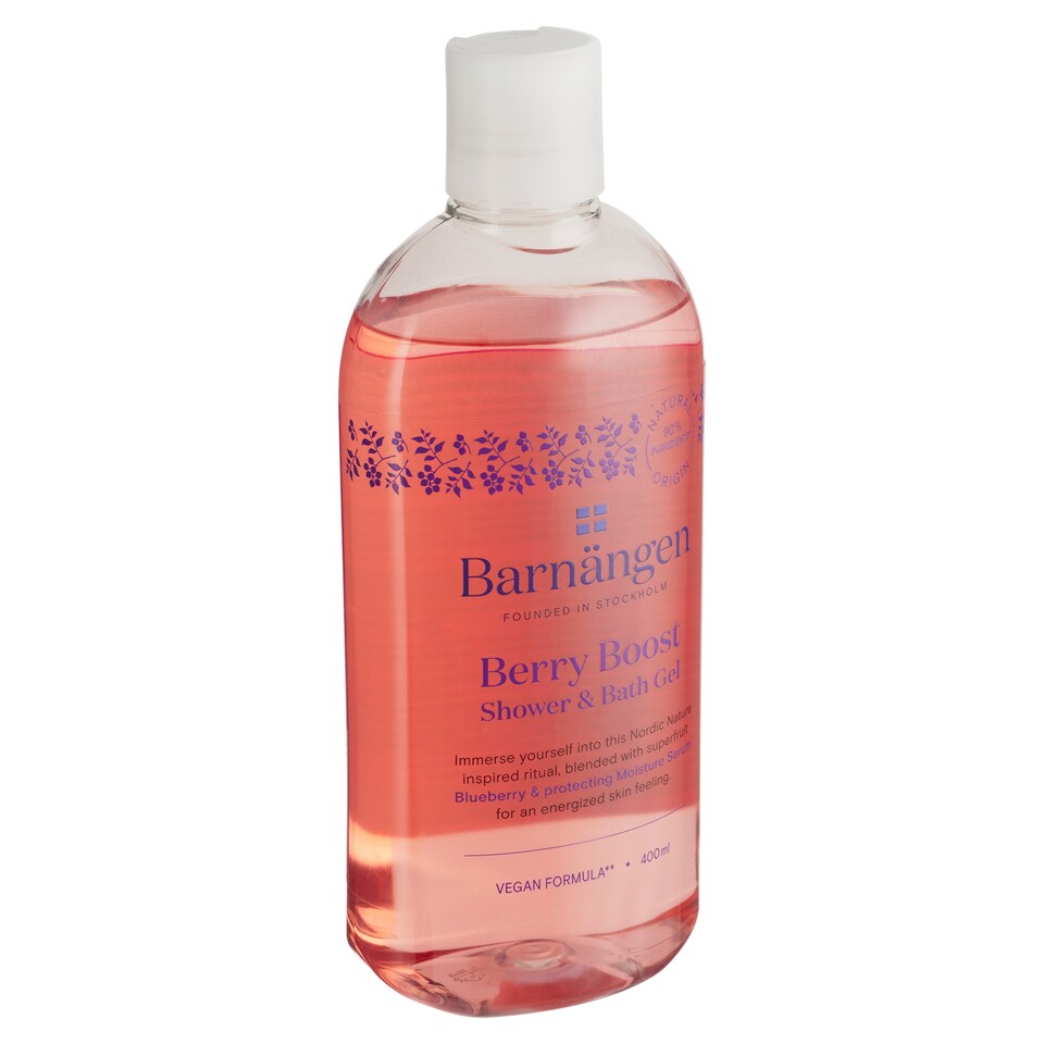 Barnängen Berry Boost sprchový a koupelový gel 400ml