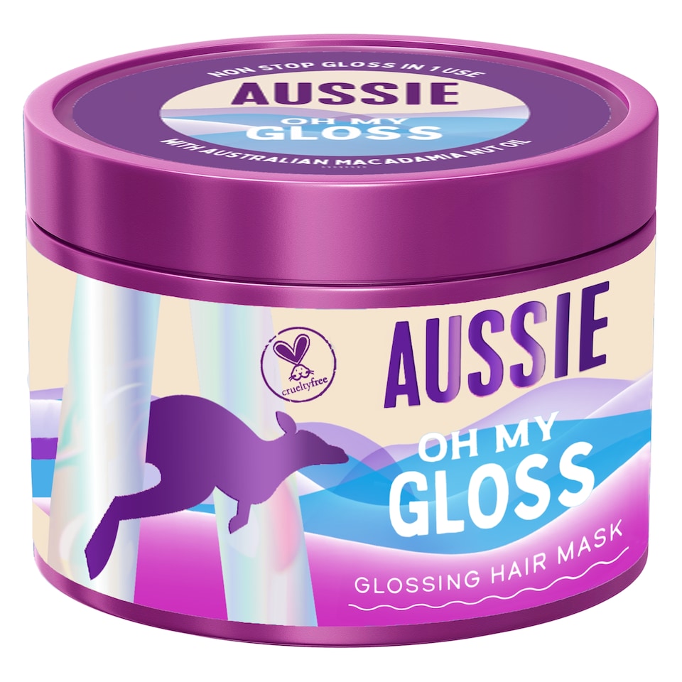 image 1 of Aussie Oh My Gloss Glossing Hair Mask 500ml