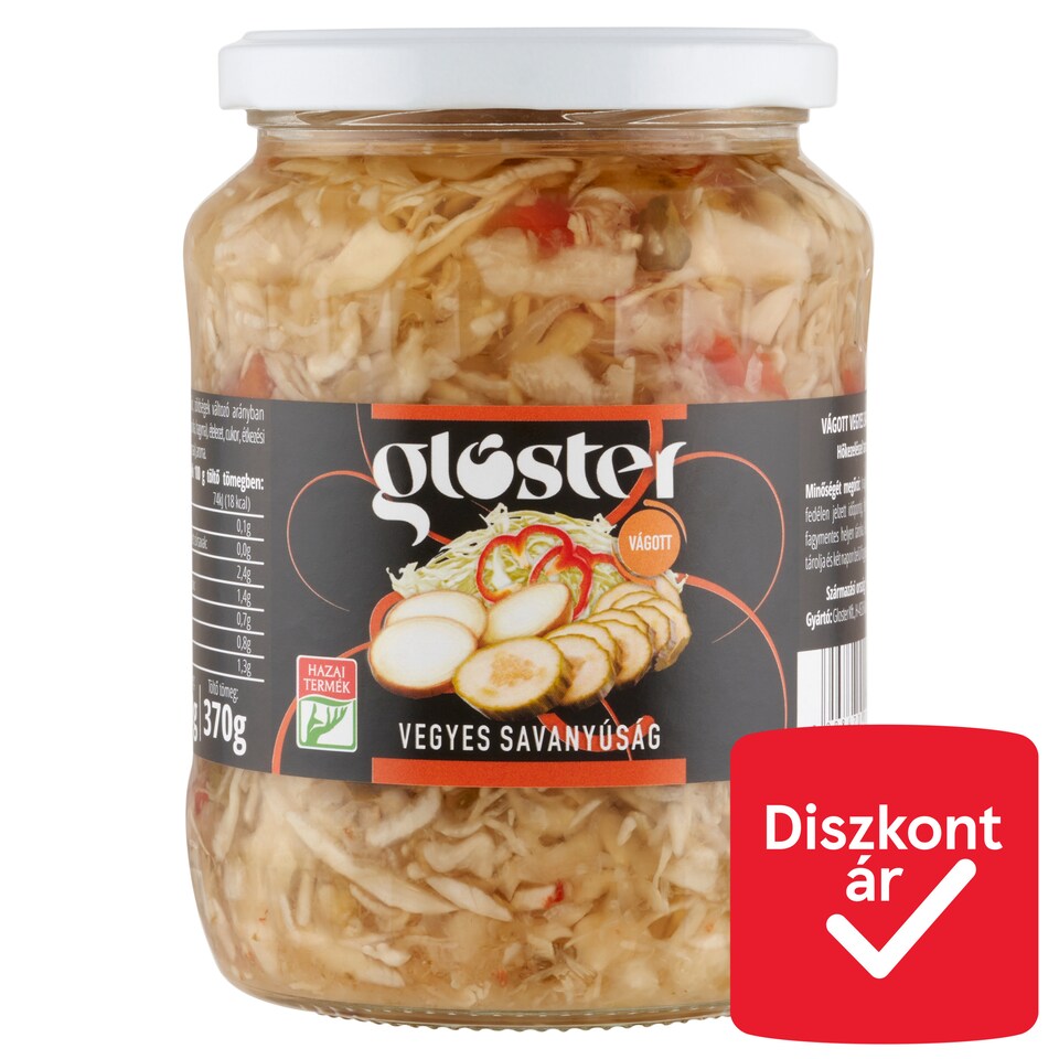 Gloster Chopped Mixed Pickles 680 g