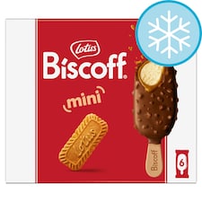 Lotus Biscoff Mini Ice Cream Sticks 6X60ml