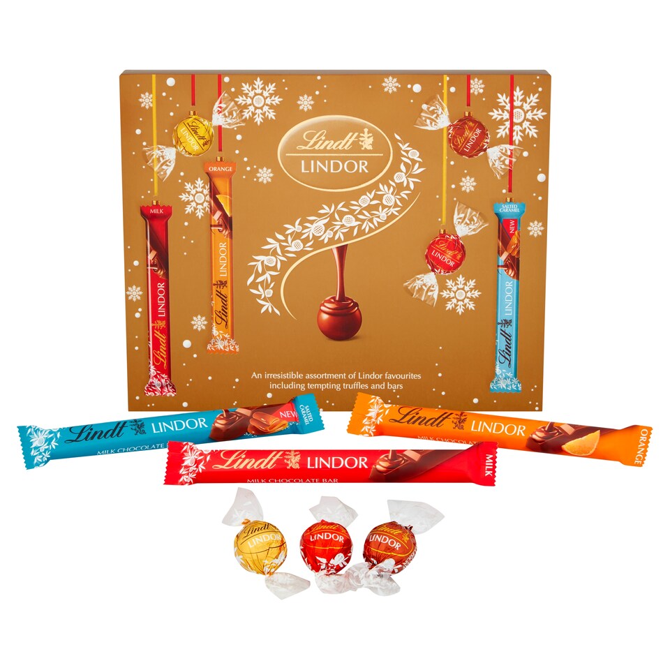 image 1 of Lindt Lindor Milk Chocolate Selection Box 227G
