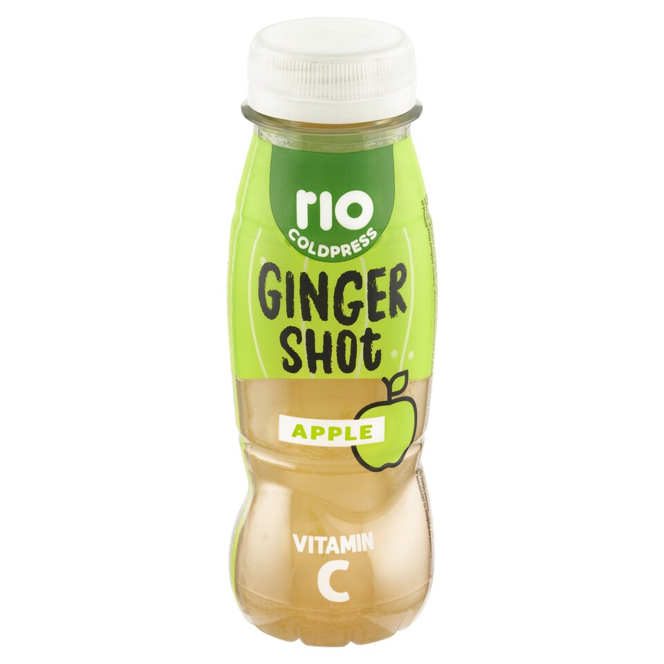 Rio Cold Press Ginger Shot Apple 180ml