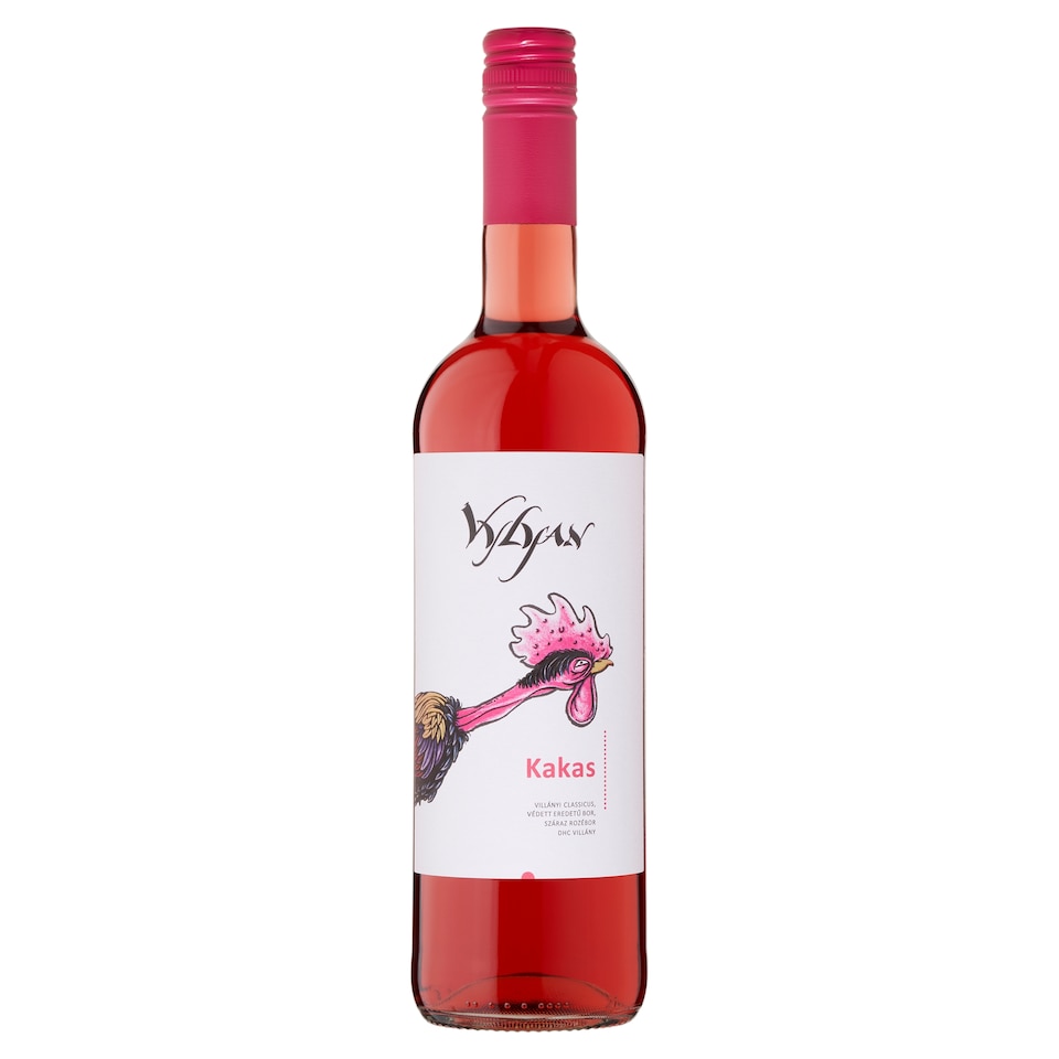 Vylyan Kakas Villányi Rozé Cuvée classicus száraz rosé bor 12,5% 750 ml