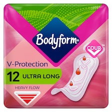 Bodyform Ultra Long Sanitary Towels 12 pack
