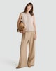 image 1 of F&F Knitted Button Up Waistcoat with Wool in Neutral