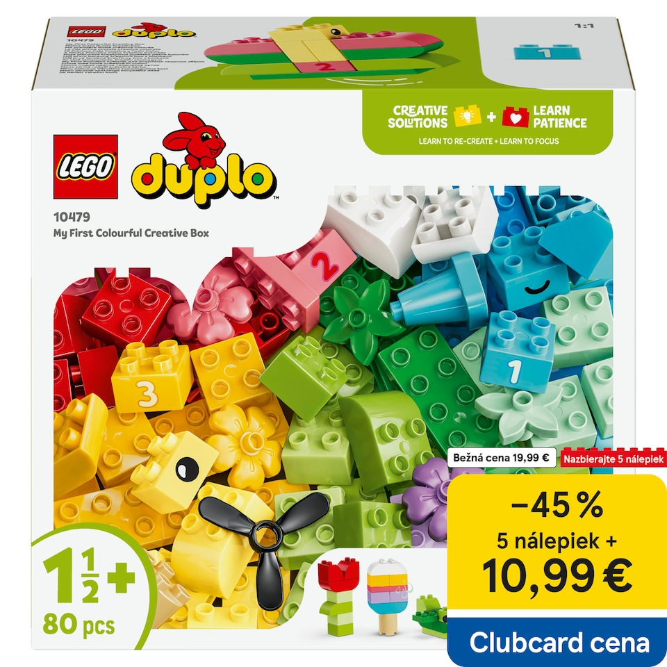 obrázok 1 z LEGO DUPLO 10479 Farebný kreatívny box s kockami