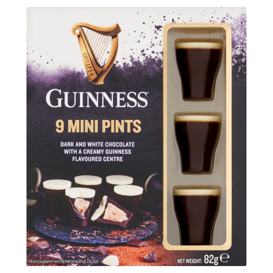 Guinness Mini Pints Chocolate 82G