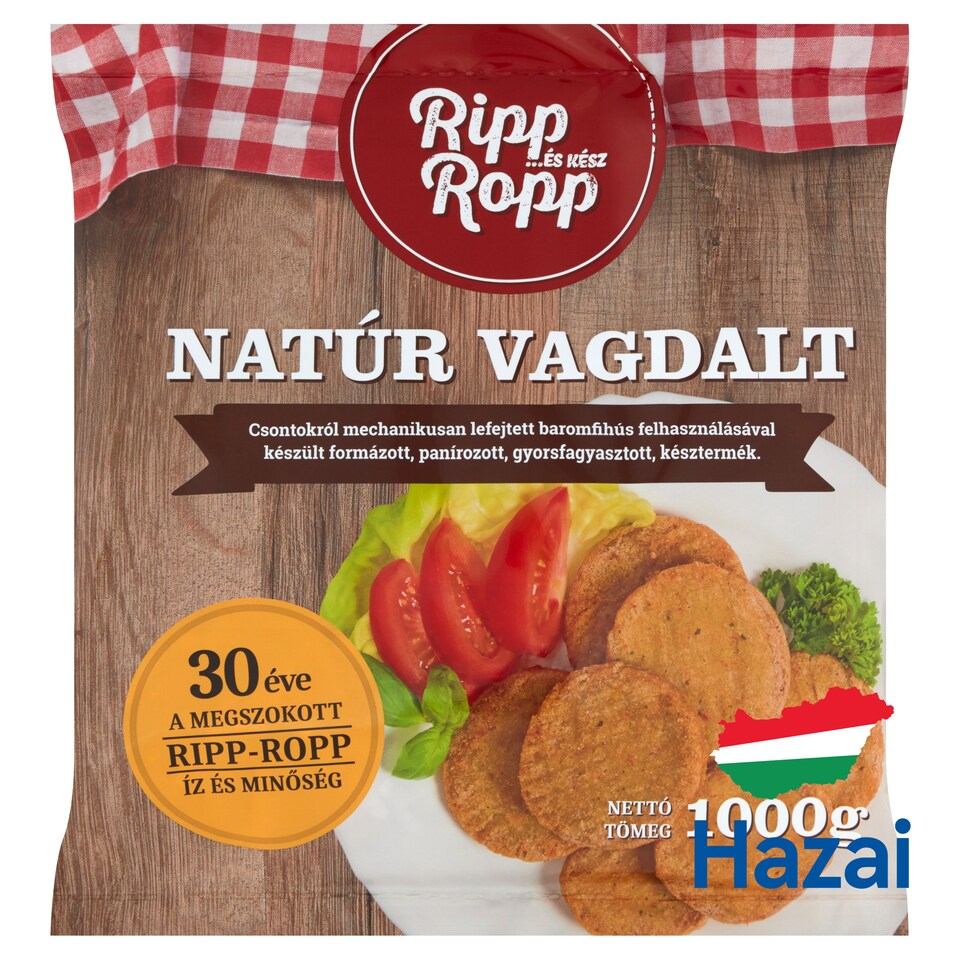 Ripp-Ropp gyorsfagyasztott natúr vagdalt 1000 g