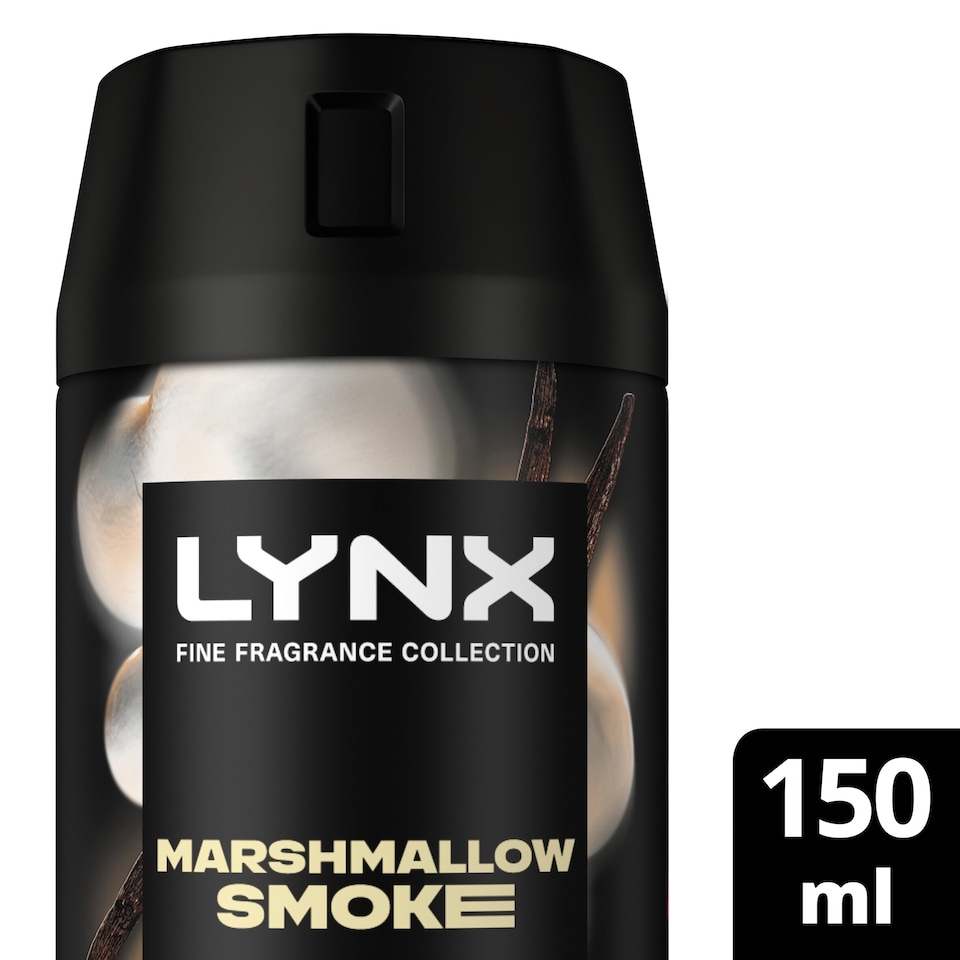 image 1 of Lynx Marshmallow Smoke 72h Fine Fragrance Premium Deodorant for Men 150ml