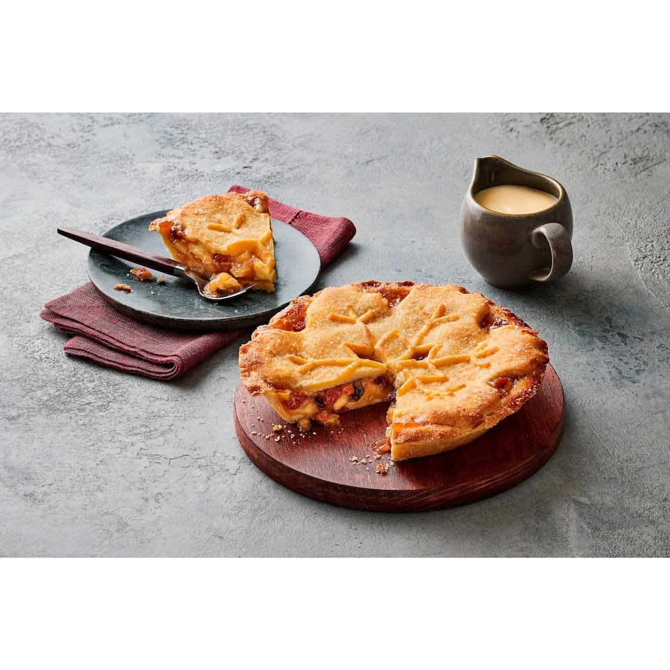image 1 of Tesco Finest Mincemeat & Bramley Apple Pie 525g