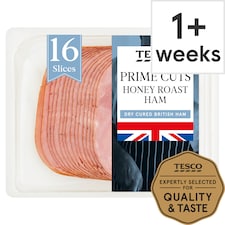 Tesco British Honey Roast Ham Slices 400g