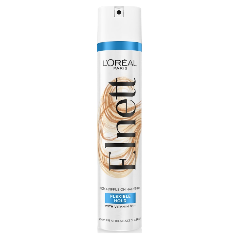 image 1 of L'Oreal Elnett Flexible Hold Hair Spray 400ml