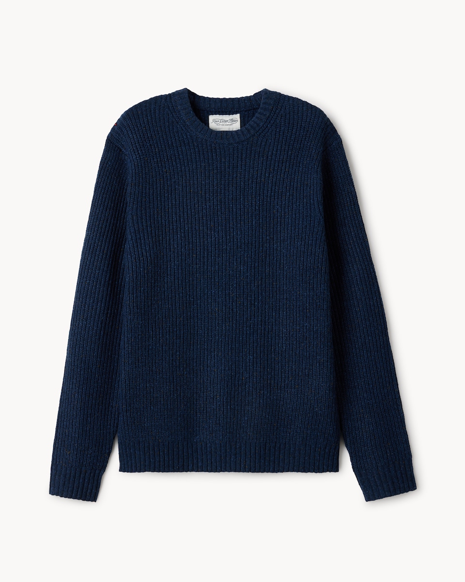 image 1 of RDA Neppy Knitted Jumper in Navy