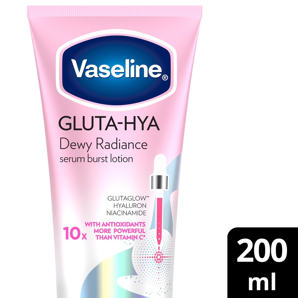 image 1 of Vaseline Gluta-Hya Dewy Radiance Body Lotion Moisturiser 200ml