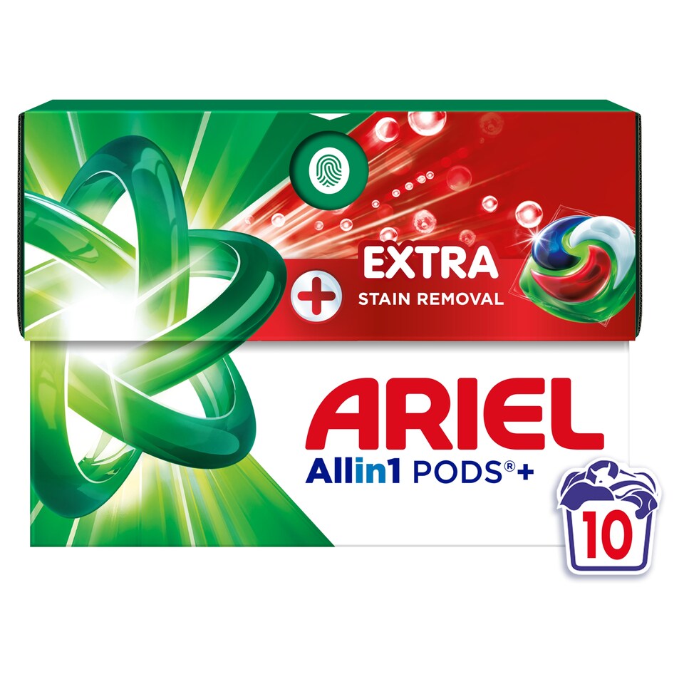 obrázok 1 z Ariel Allin1 PODS+, Tekutý prací prostriedok v kapsulách, 10 praní