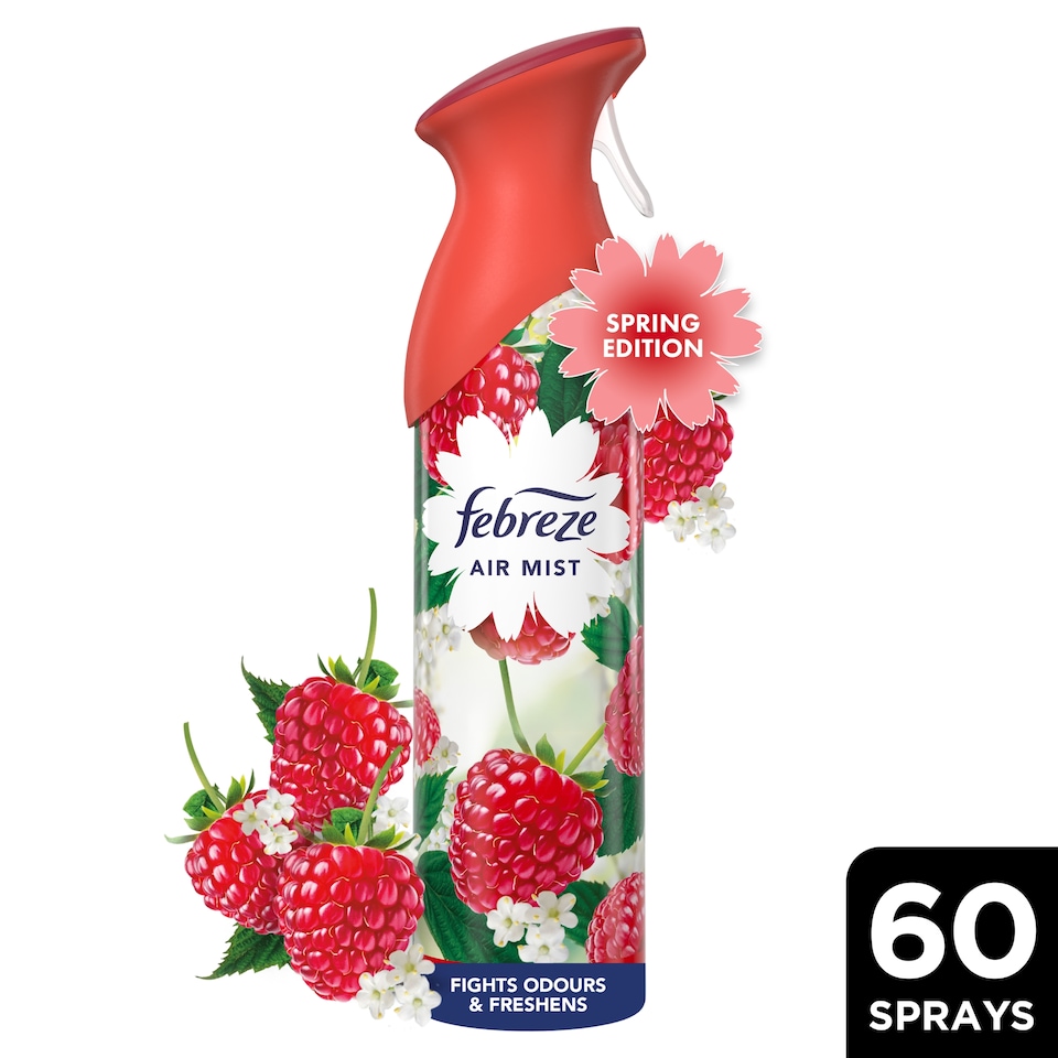 image 1 of Febreze Air Mist Raspberry & Elderflower 185ml