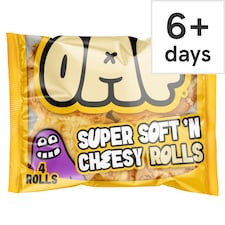OAF Gluten Free 4 Extra Cheesy Rolls