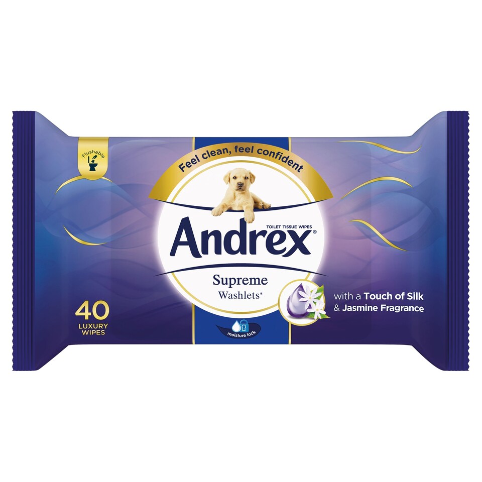 Andrex Washlets Supreme Clean