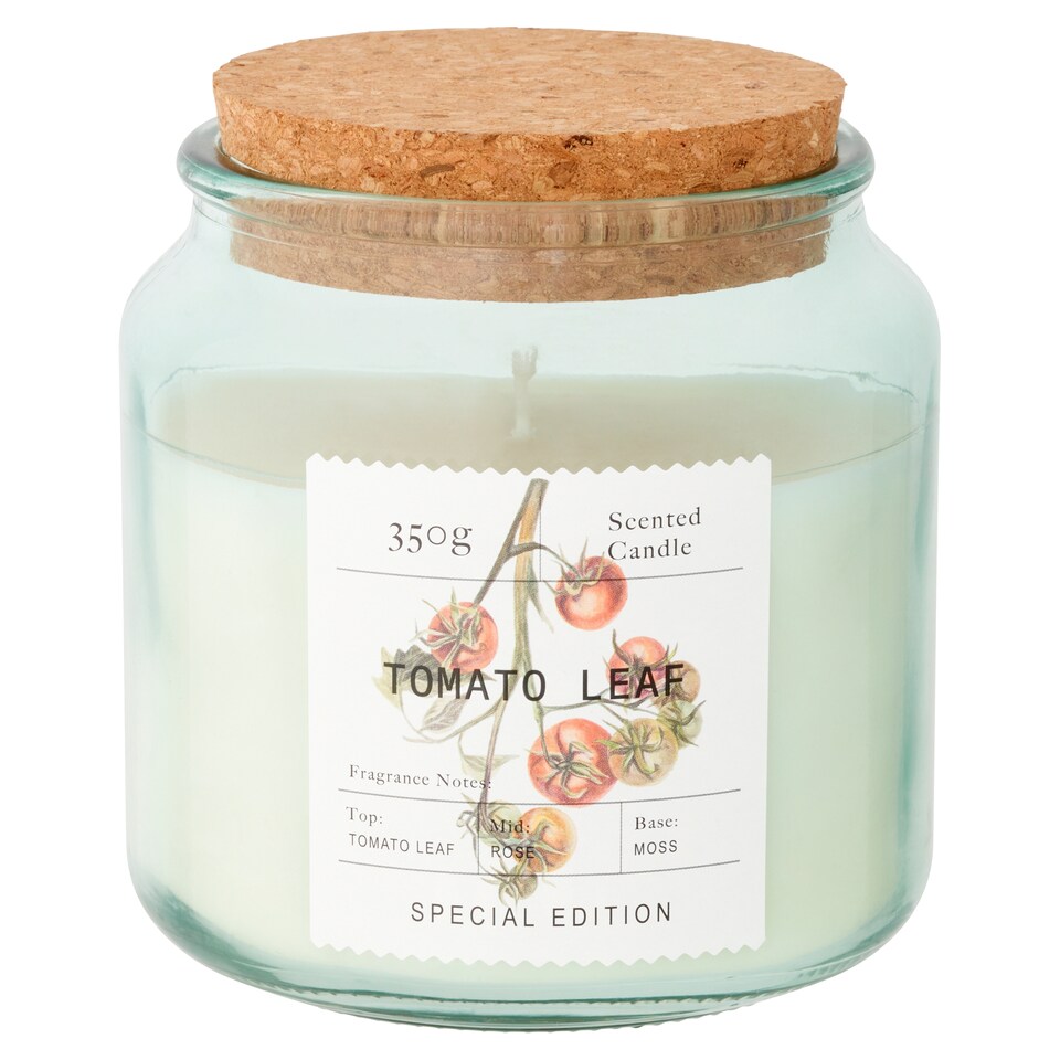 image 1 of Tesco Apothecary Tomato Leaf Candle 350G