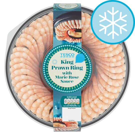 PRAWN RING WITH MARYROSE SAUCE 650G Tesco Groceries