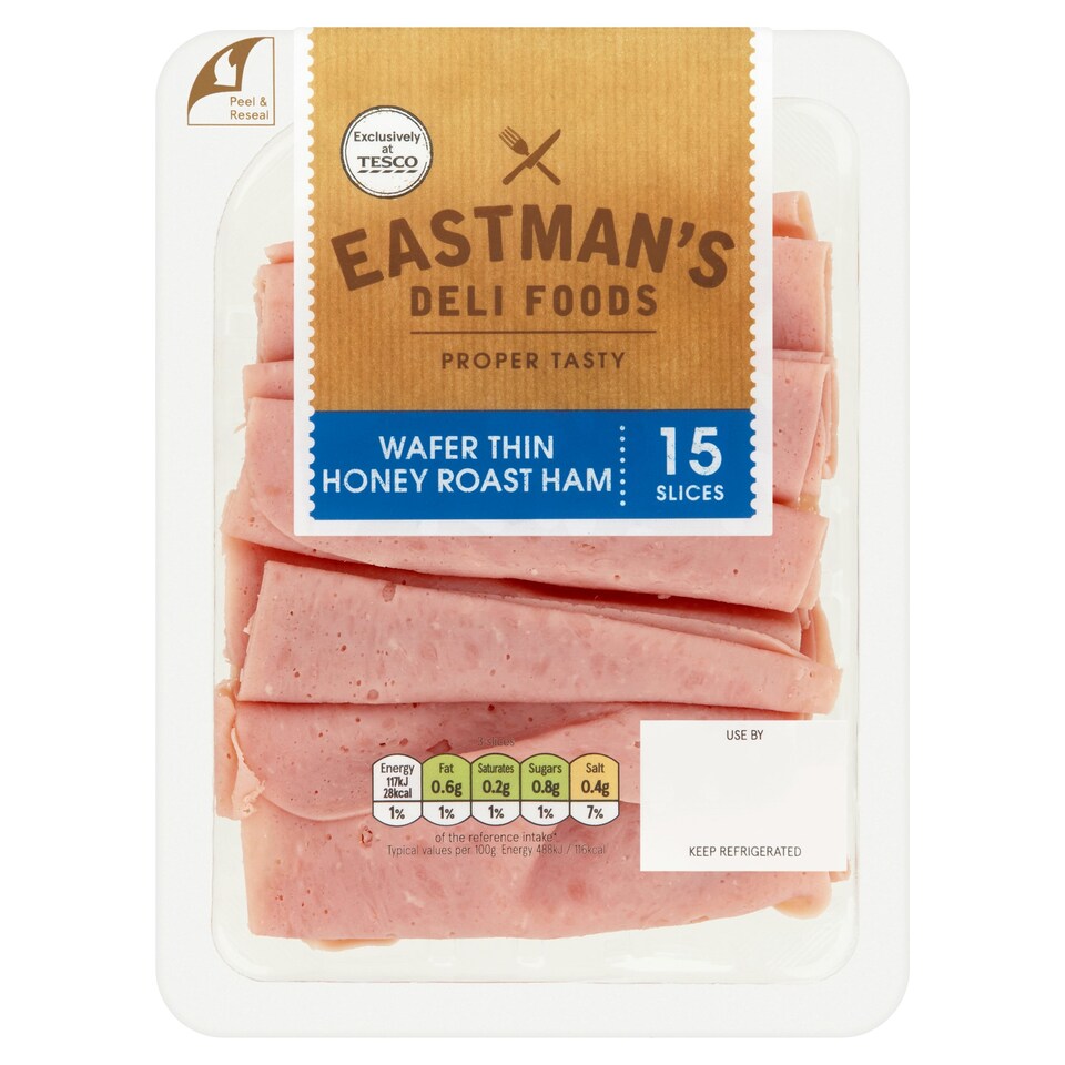 Eastman's Wafer Thin Honey Roast Ham 125G
