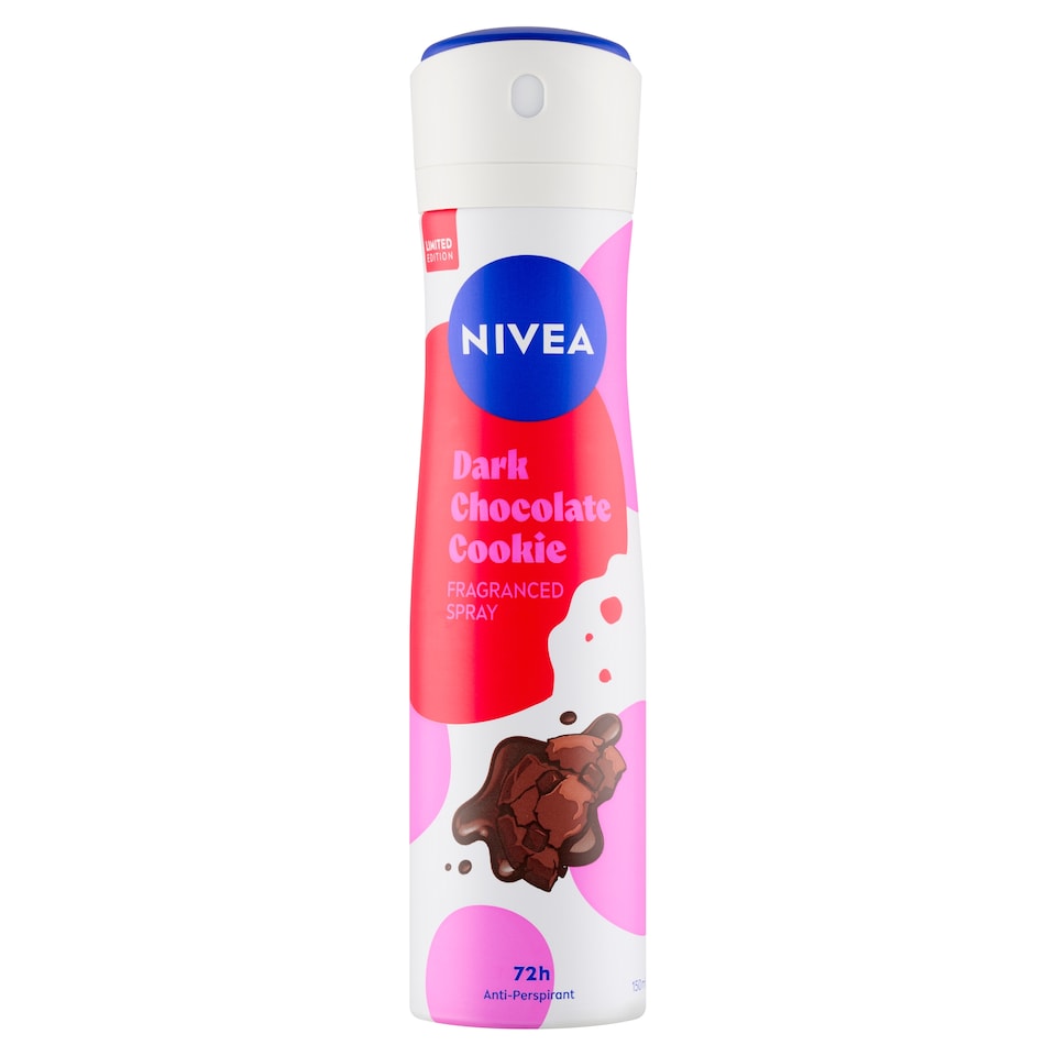 image 1 of Nivea Dark Chocolate Cookie Deodorant Spray 150ml