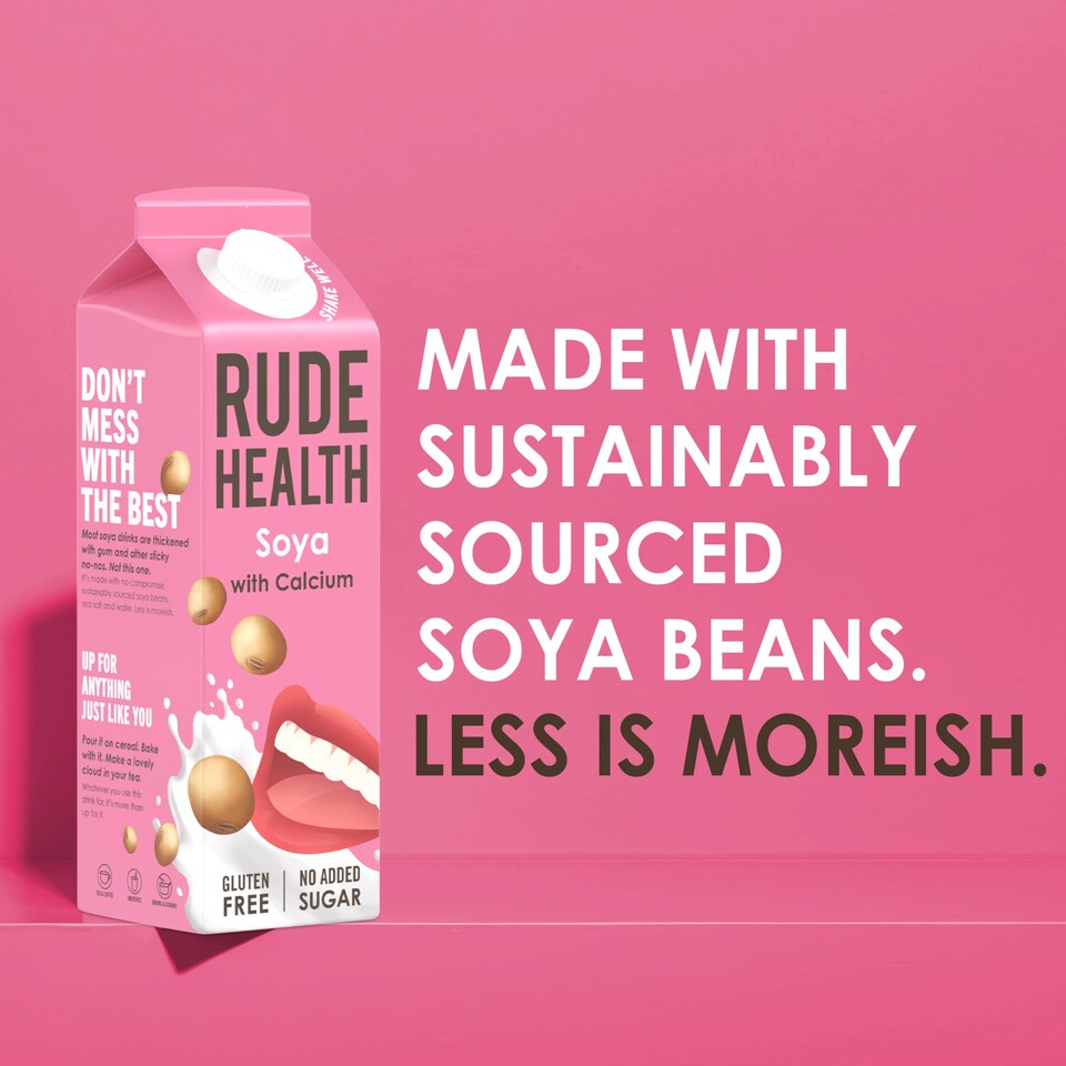 image 1 of Rude Health Soya Drink with Calcium 1L
