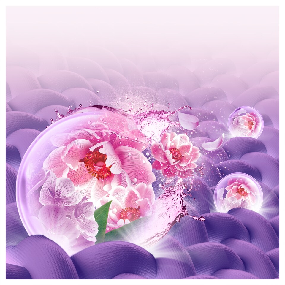image 1 of LENOR Washing Powder 45 Washes, Flower Bloom
