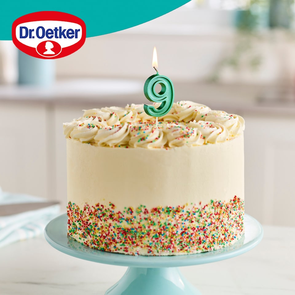 image 1 of Dr. Oetker Number 9 Candle