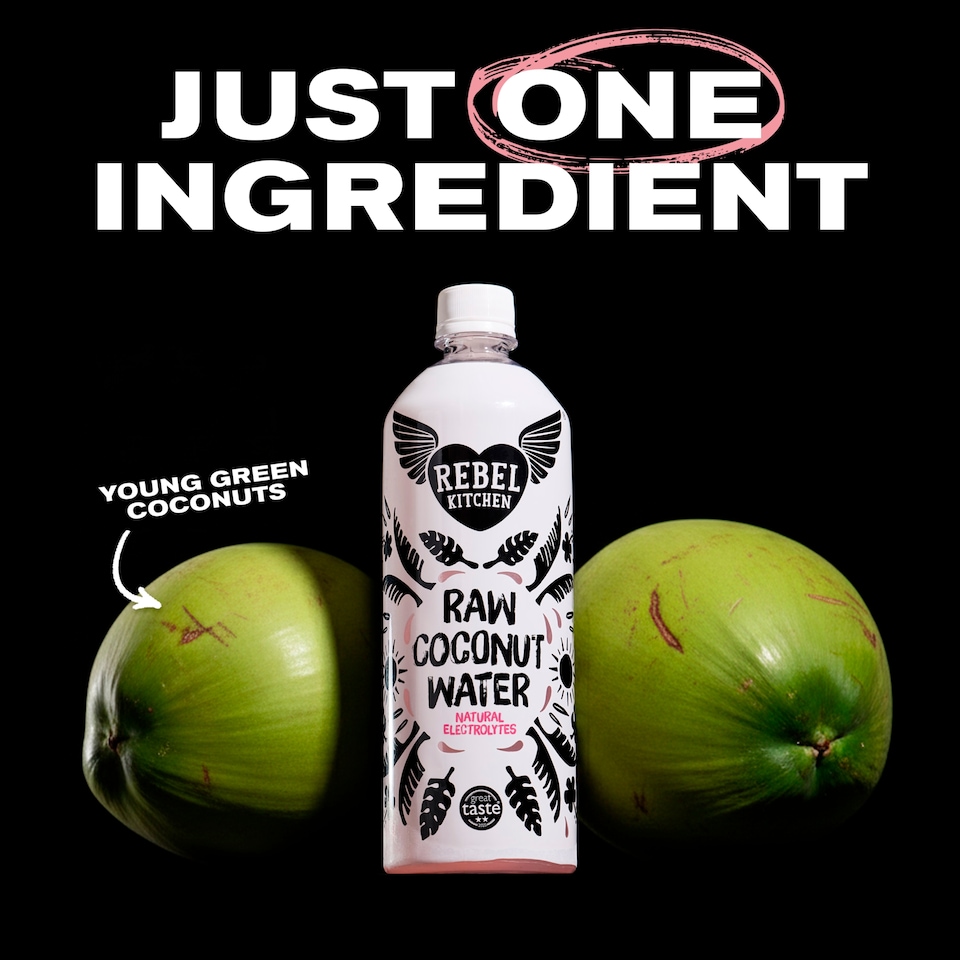 image 1 of Rebel Kitchen Raw Coconut Water Natural Electrolytes 750ML