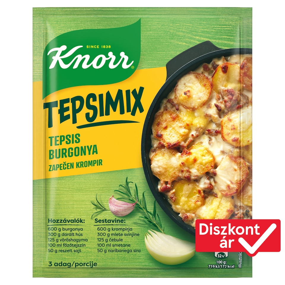 Knorr Tepsimix tepsis burgonya alap 37 g 