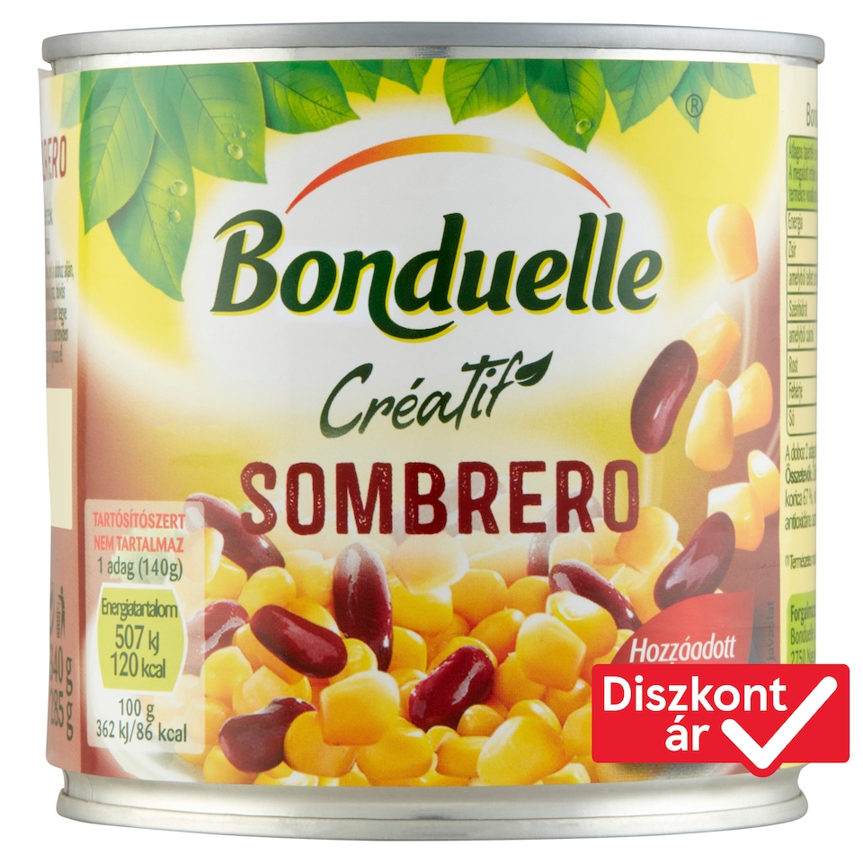 Bonduelle Créatif Sombrero zöldségkeverék 340 g  1. kép