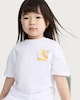 image 2 of Tweety Pie 2-Piece Pure Cotton T-Shirt and Cycling Shorts Set in Multi White