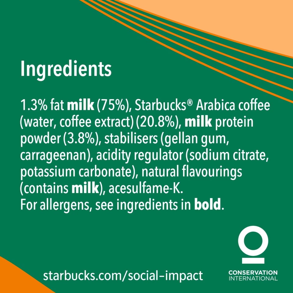 image 1 of Starbucks® Protein Drink With Coffee Caramel Hazelnut Flavour 330ml
