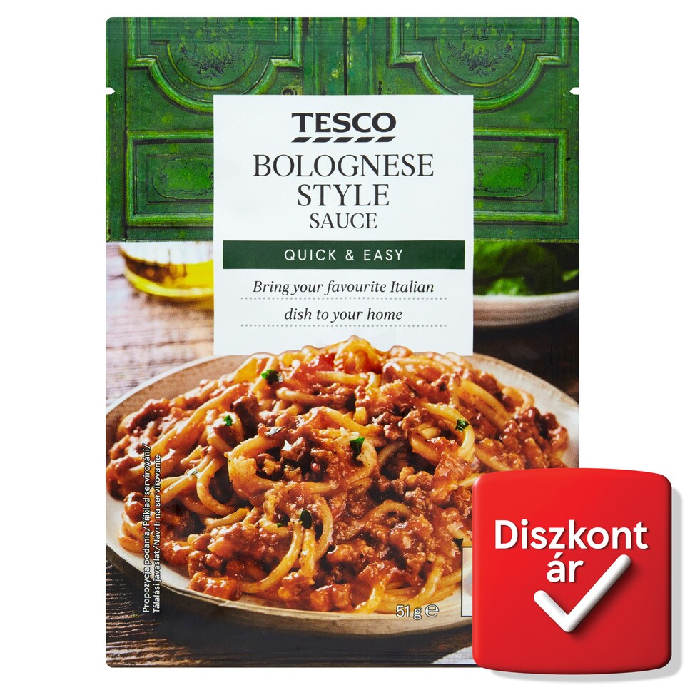Tesco Bolognese Style Sauce 51 g