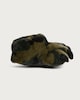 image 1 of F&F Boys Furry Textured Novelty Claw Slippers in Multi