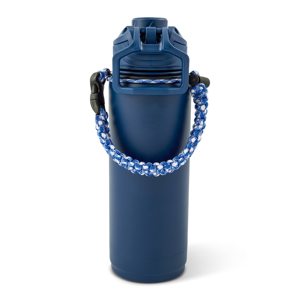 image 1 of Core Kitchen Blue Zenith Paracord Chugger Water Bottle 946ml