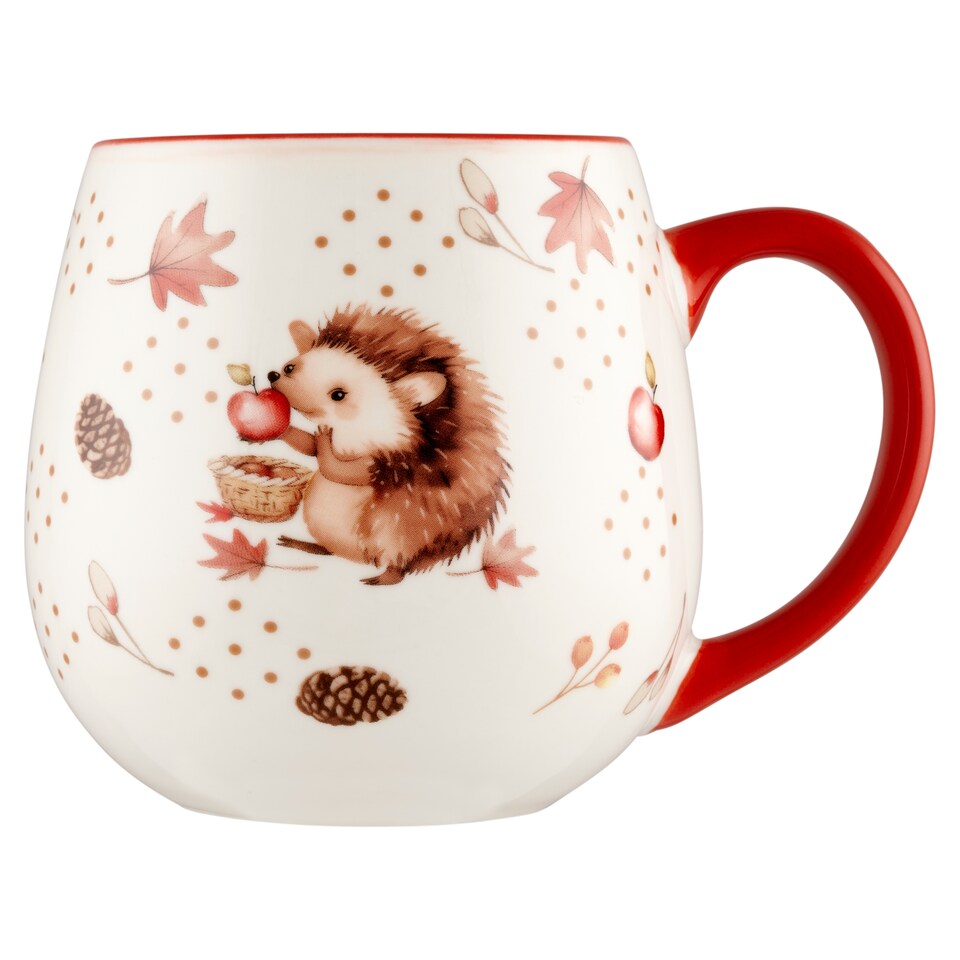F&F Home Hedgehog Red hrnček
